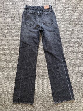 Candiani Denim K-Night Jeans NWOT Unisex Black grey Selvedge Sz S 26x33 FW26/27